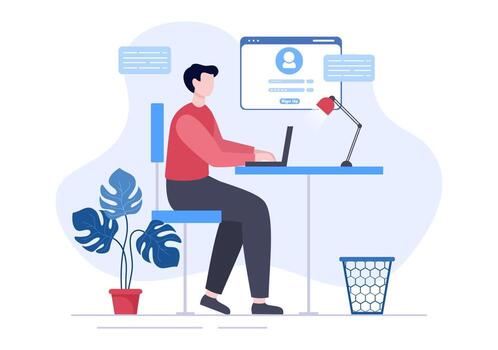 Sign Up Illustration